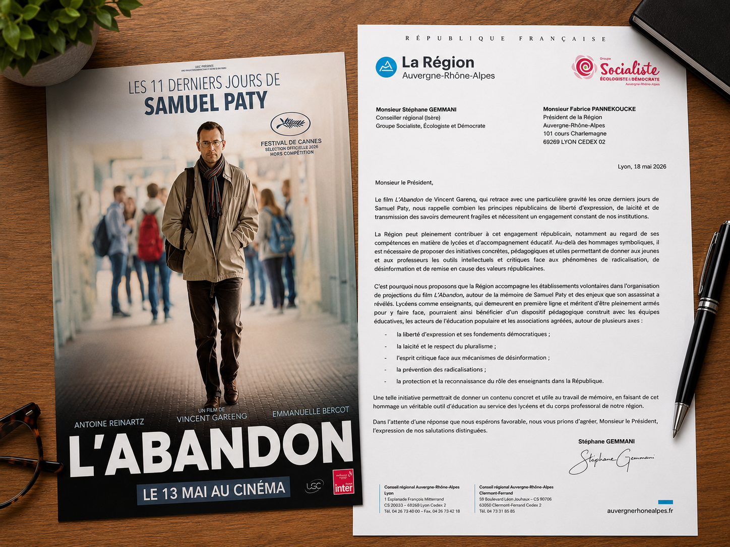 L'Abandon - Samuel Paty