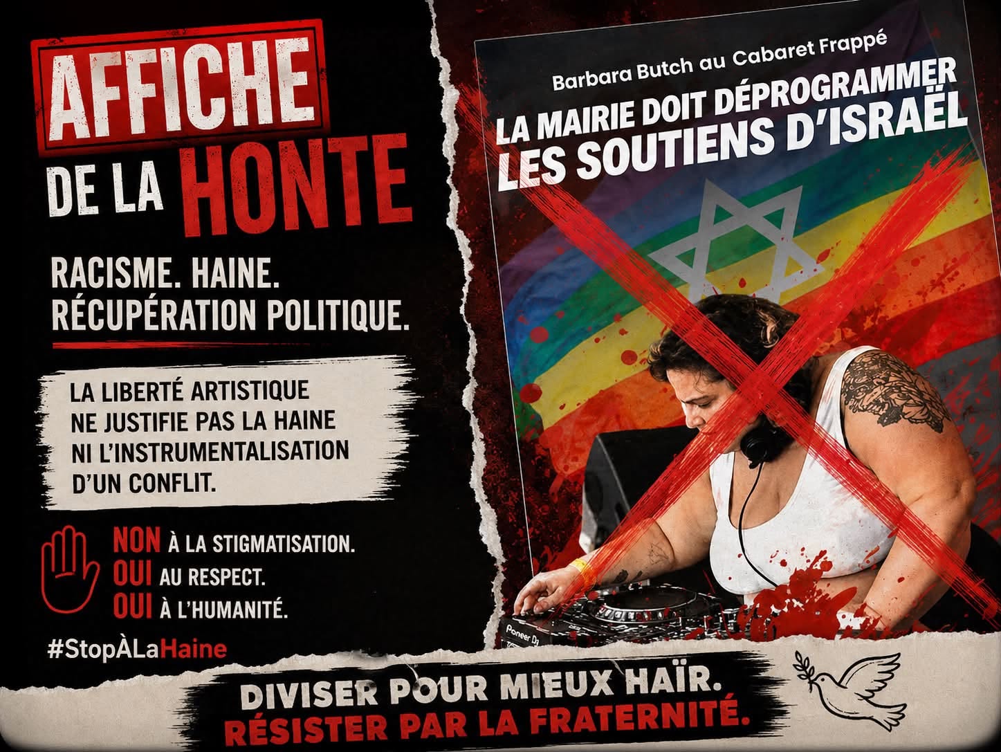 Barbara Butch et libert&eacute; d'expression