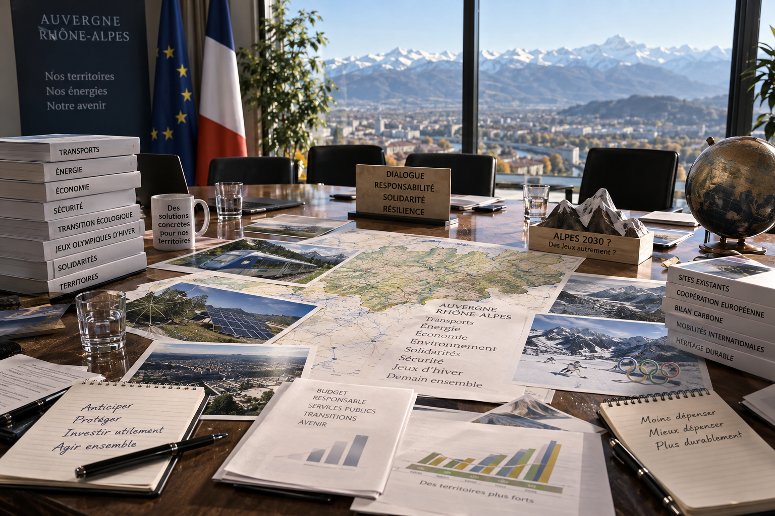 &Agrave; la R&eacute;gion de prendre sa part face aux crises et aux nouvelles incertitudes