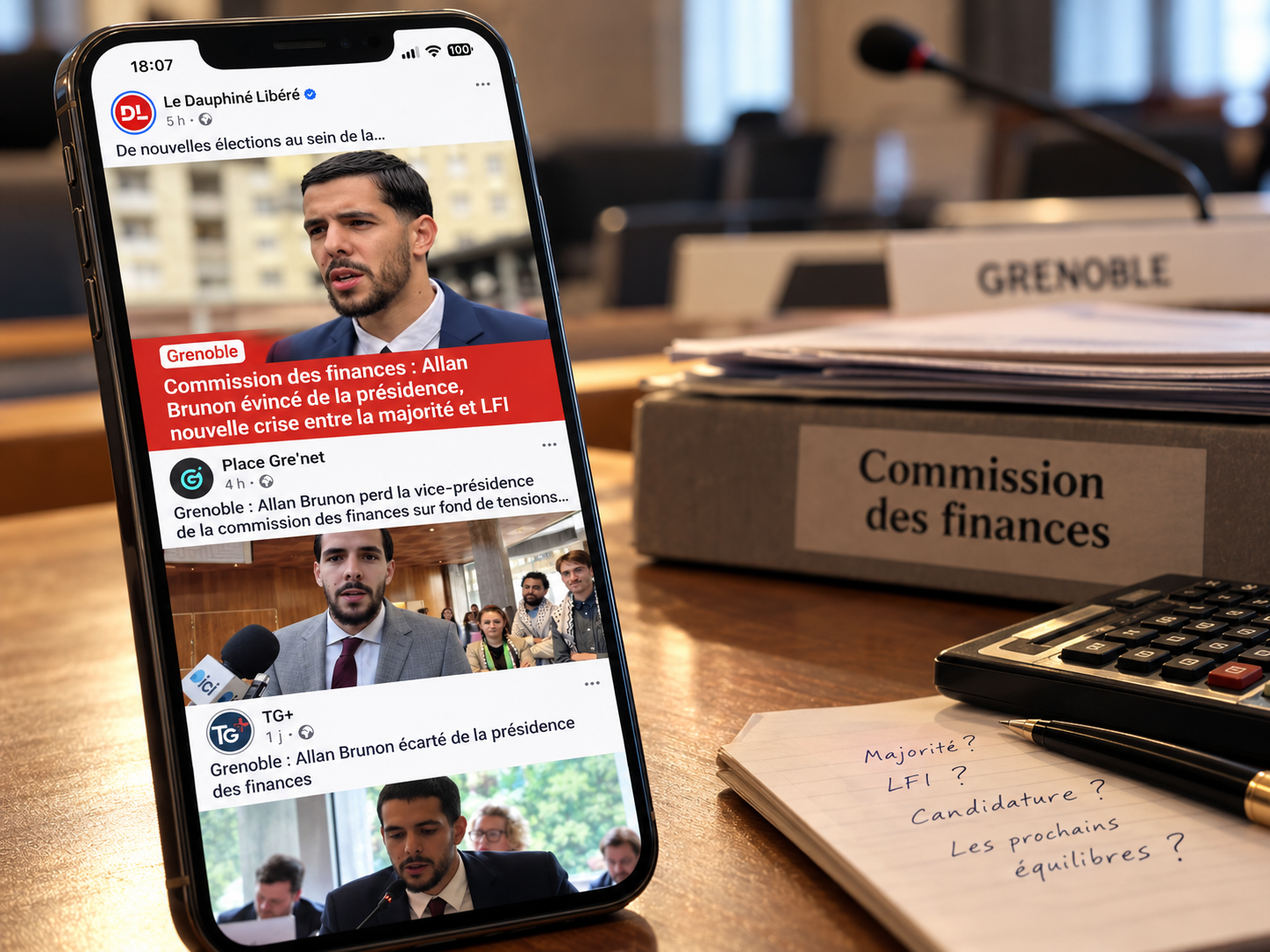 Commission des finances &agrave; Grenoble : d&eacute;bat sur les pratiques politiques et les &eacute;quilibres municipaux