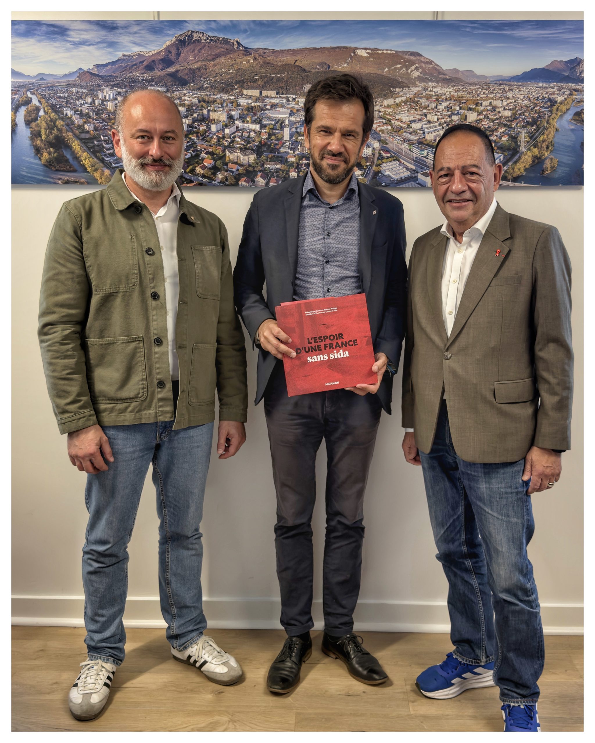 Rencontre avec Guillaume Lissy et Jean-Luc Romero autour de la lutte contre le VIH et le sida