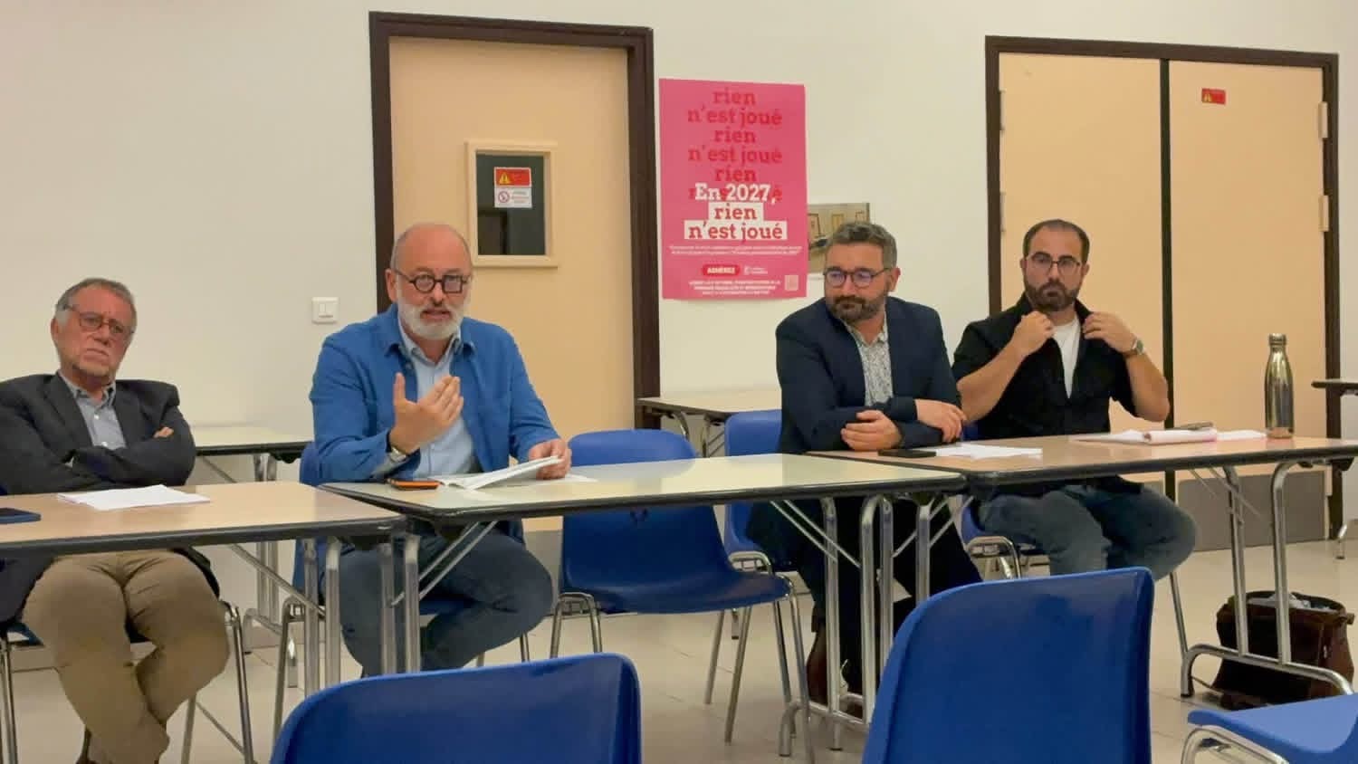 D&eacute;bat de la primaire &agrave; Saint-&Eacute;gr&egrave;ve